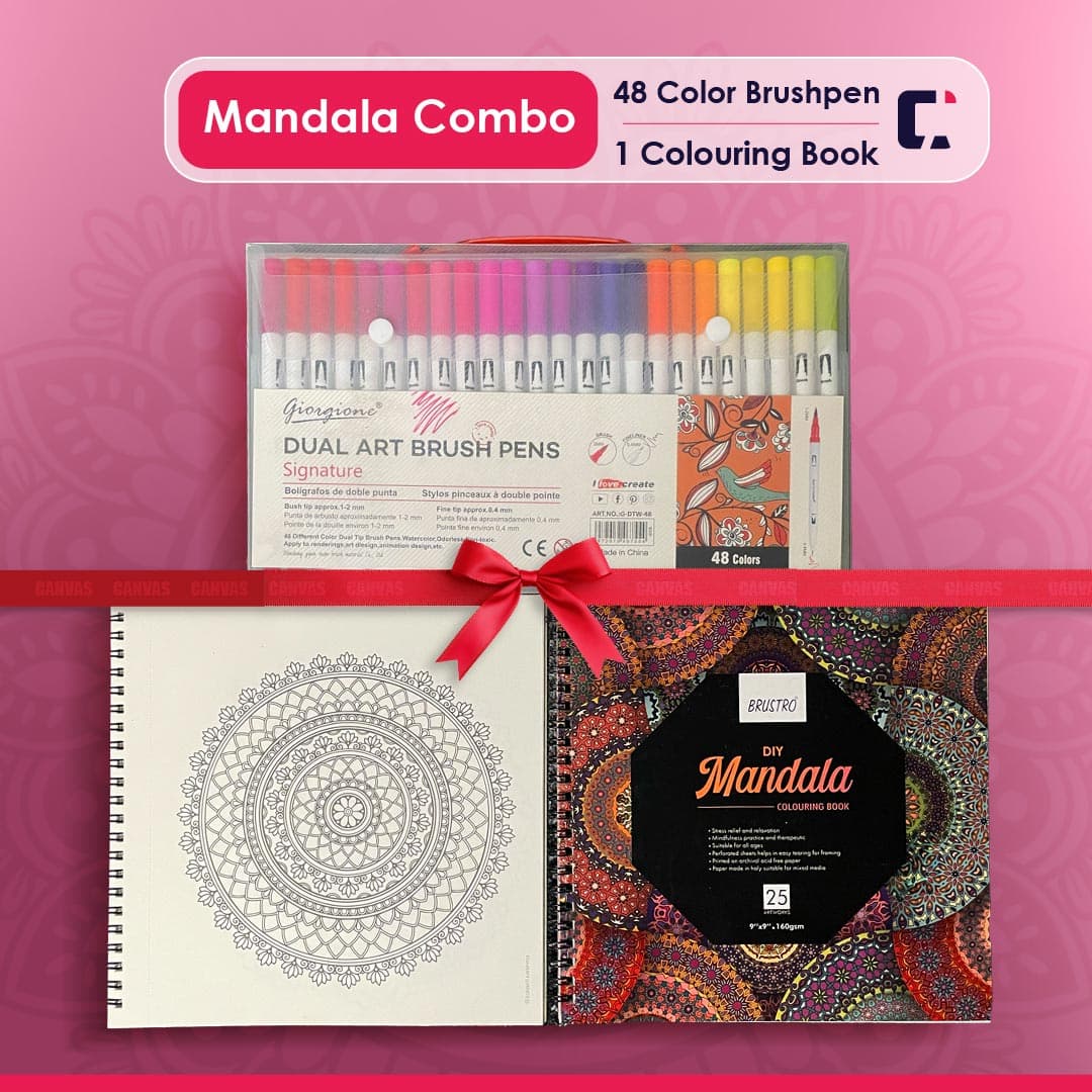 Mandala Combo 48 Color